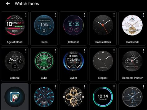 wear os watch face design